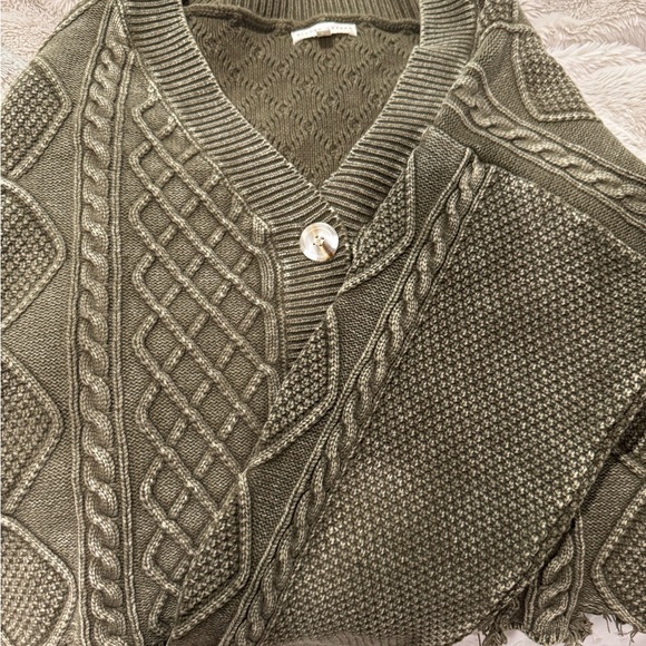 gilded intent cropped sweater size large - Picture 2 of 2